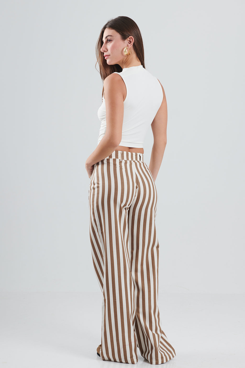 WIDE LEG LINES PANTS