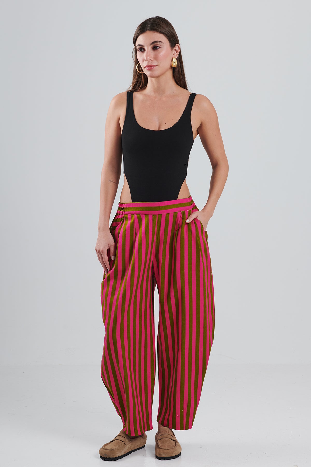 BALLOON LINES PANTS