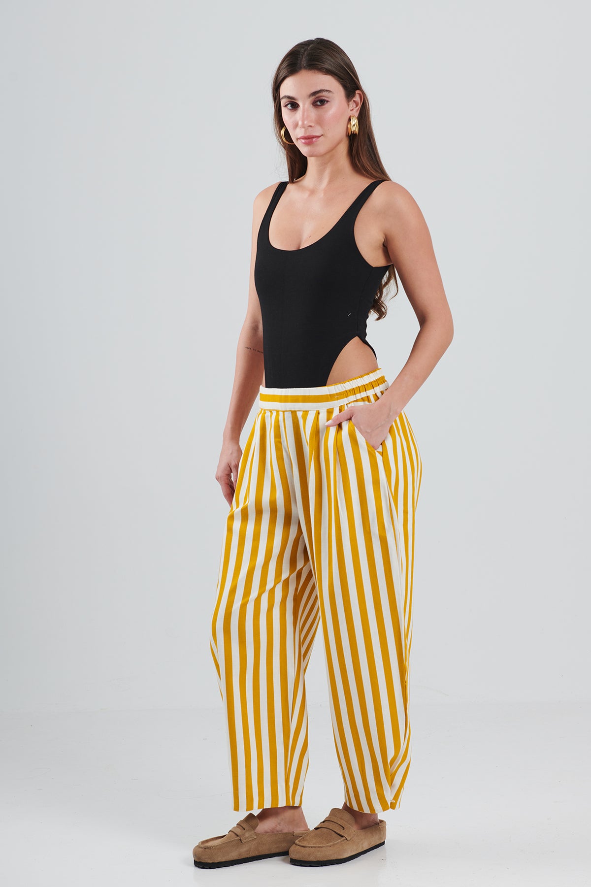 BALLOON LINES PANTS