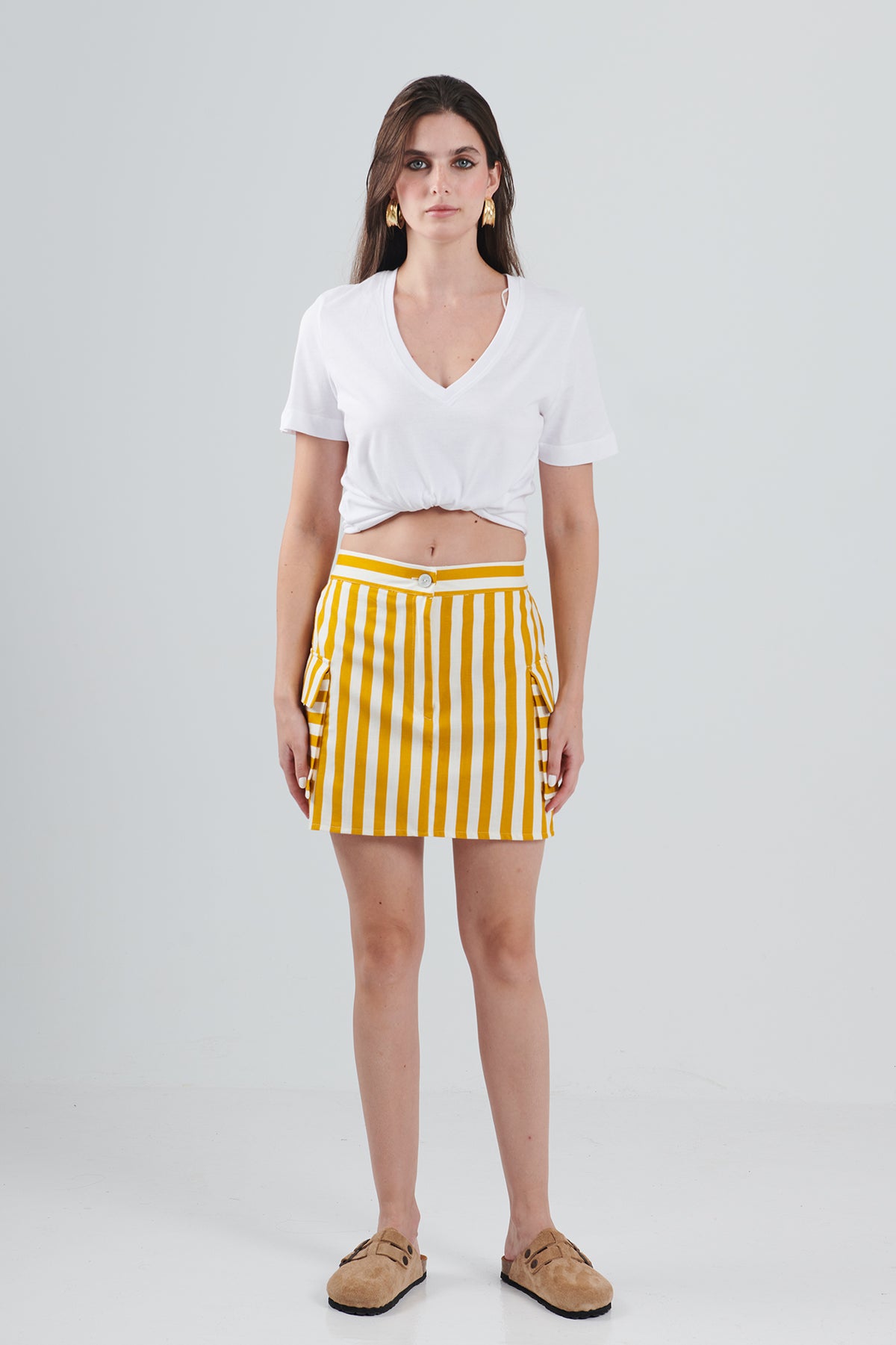 BAGGY LINES SKIRT