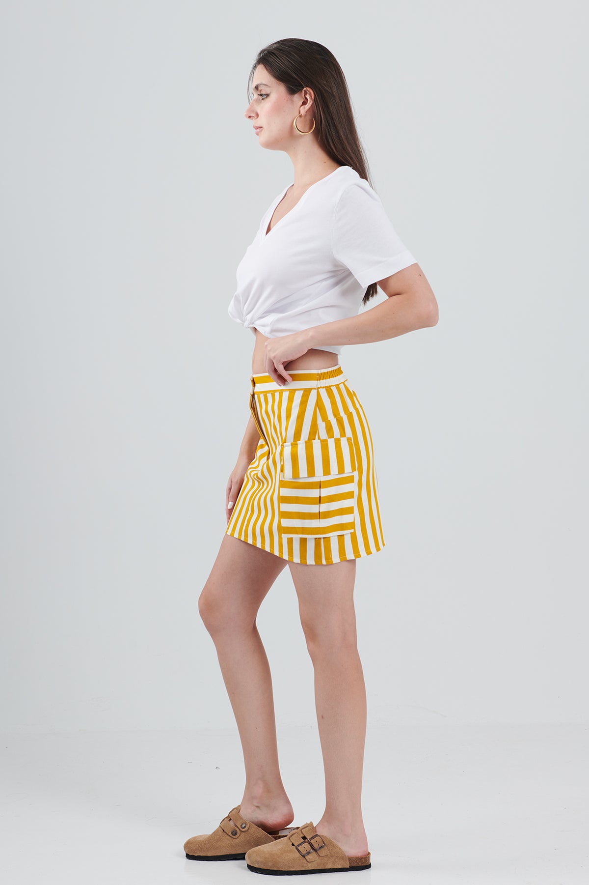 BAGGY LINES SKIRT