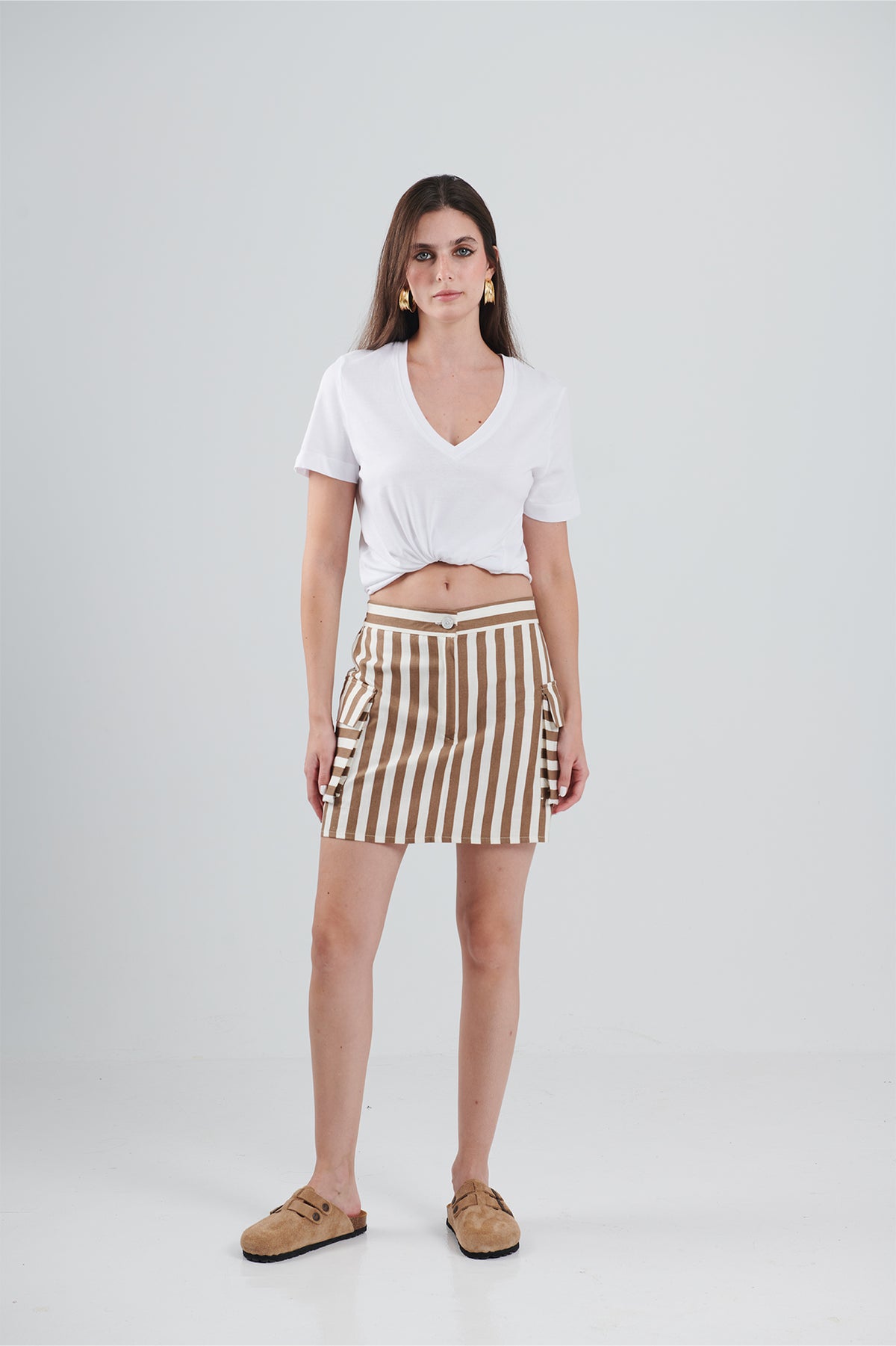 BAGGY LINES SKIRT
