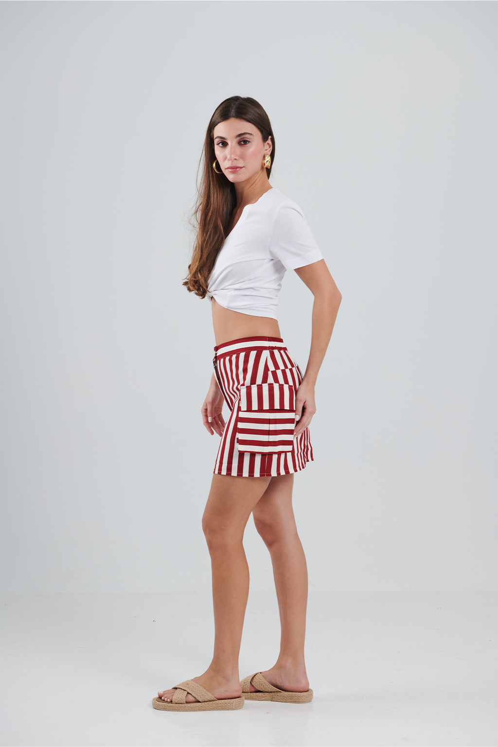 BAGGY LINES SKIRT