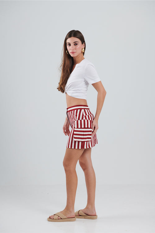 BAGGY LINES SKIRT